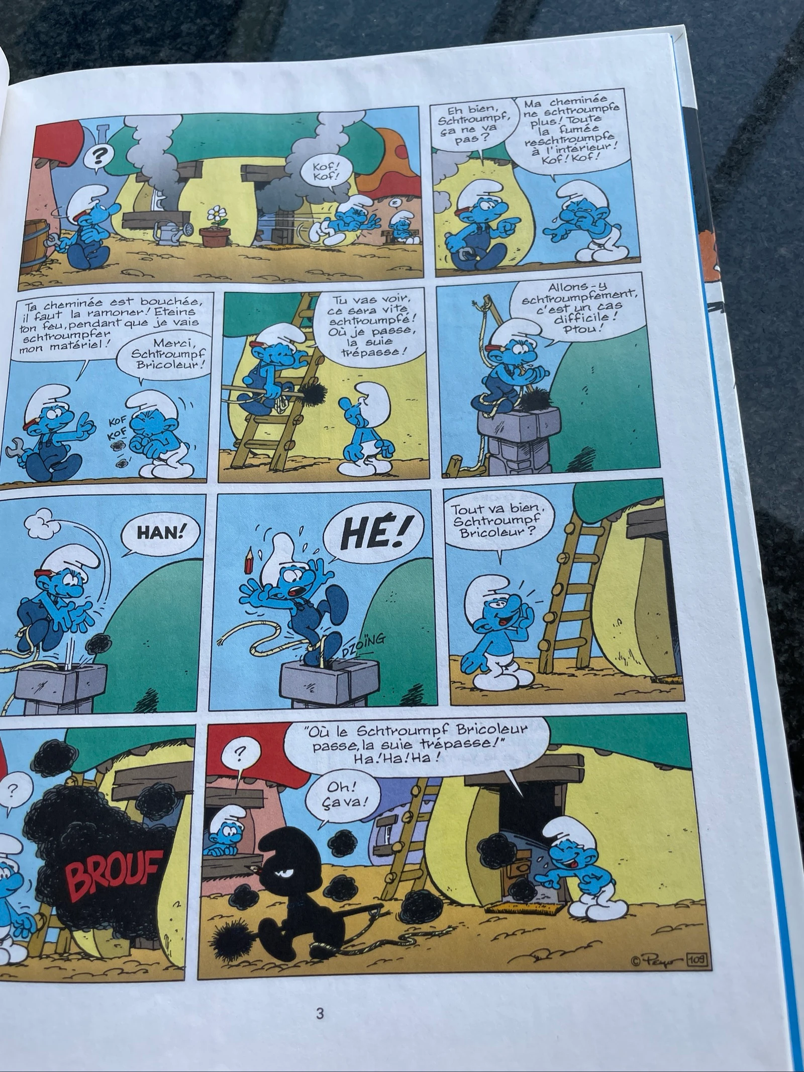 Bd Schtroumpferies volume 3 / EO / le lombard – photo 4